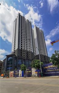 桂金分公司承建的河池市銀泰王府?城市花園工程通過人防專項復驗