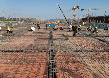 【錨定目標 奮力沖刺】冶建桂鴻分公司項目全力趕工期搶進度