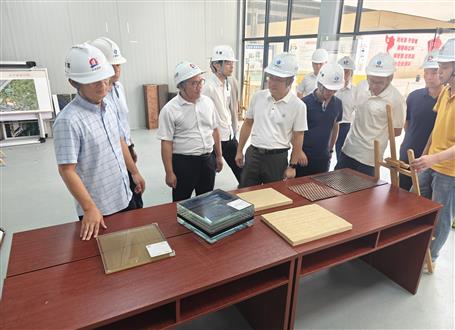 集團公司檢查組到冶建項目開展三季度質(zhì)量安全綜合大檢查暨勞動競賽項目現(xiàn)場考評